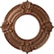 Ekena Millwork Benson Ceiling Medallion (Fits Canopies up to 4 1/8"), 9"OD x 4 1/8"ID x 5/8"P, Polished Copper CM09BNPOS - alternate 1